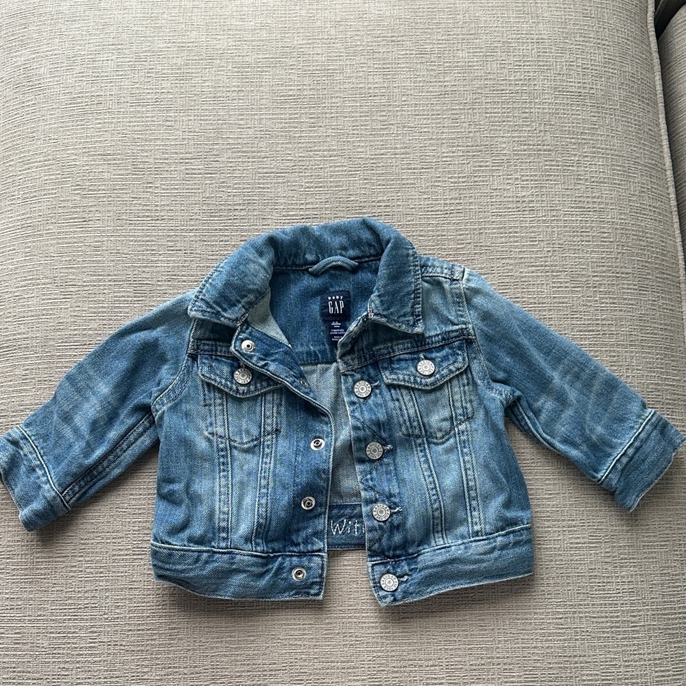 Baby GAP Blue Denim Jacket 0-6 M